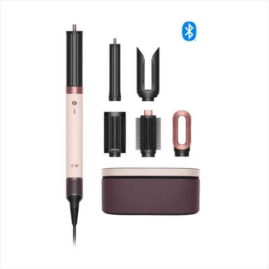 DYSON HS09 Airwrap Co-anda 2x Multi-Haarstyler und -trockner Straight + Wavy Pink Rosegold, 598757-01