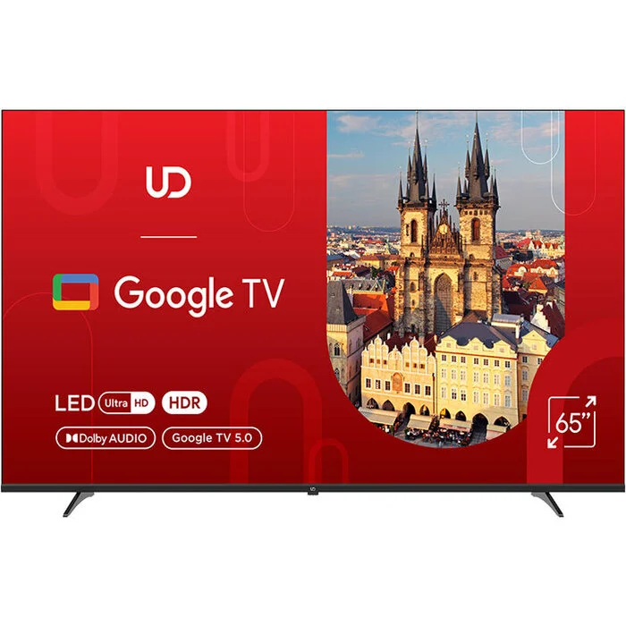 UD 65GUC5210 Google TV 16:9 3840x2160 178*/178* 300cd/m2 BT5.1 WiFi RJ45 Cl+ HDMIx2 USB2.0 DVB-T/T2/C/S2